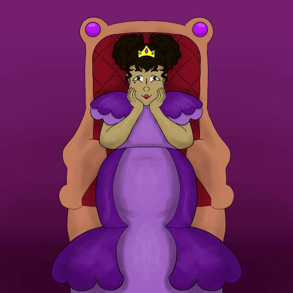 Me Sitting On A Throne